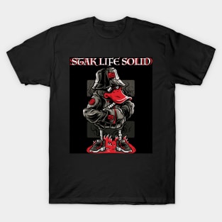 stak life solid T-Shirt